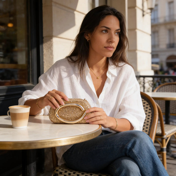 Éclat Golden Purse
