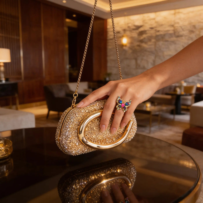 Éclat Golden Purse