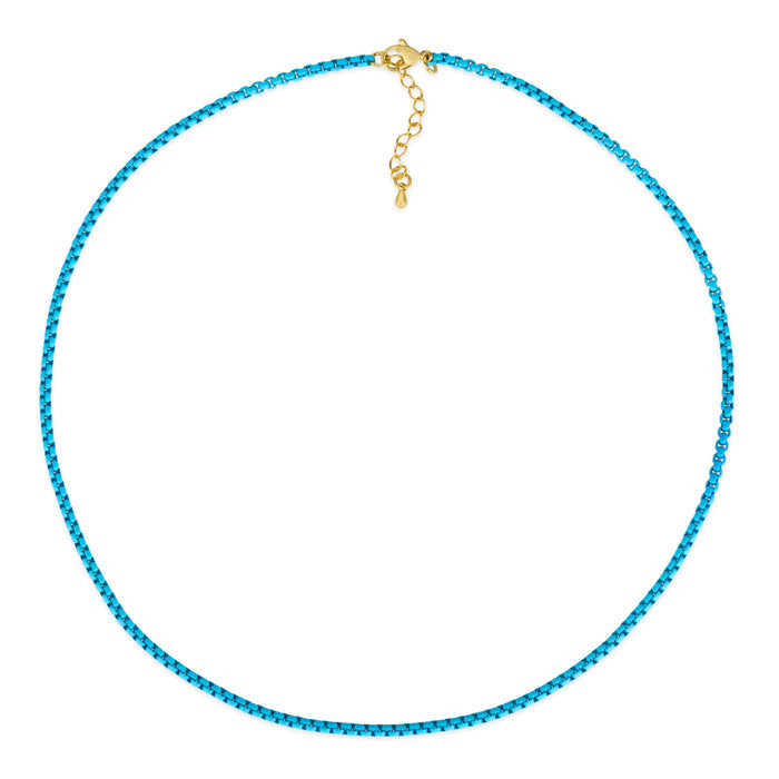 Enamel Chain Link Anklet