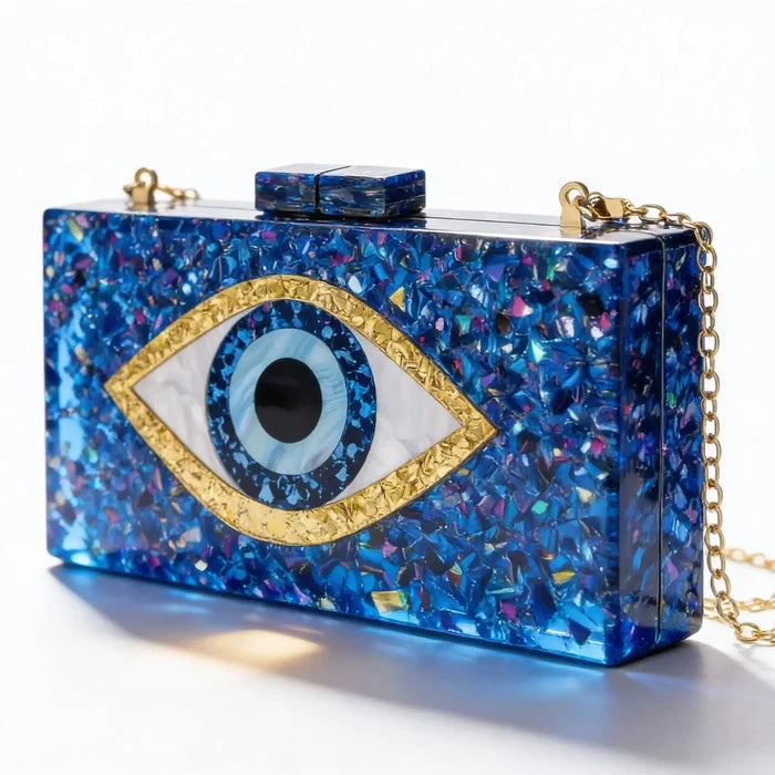 Eyes on Me Clutch