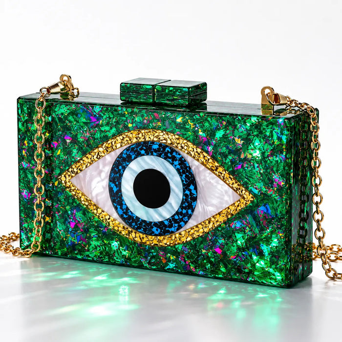 Eyes on Me Clutch