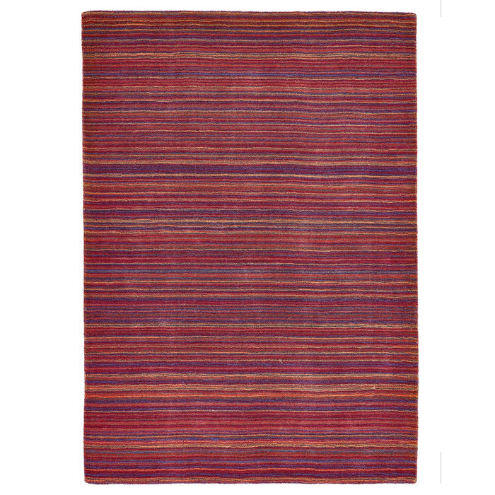 Fine Stripes Purple / Pink Modern Rugs
