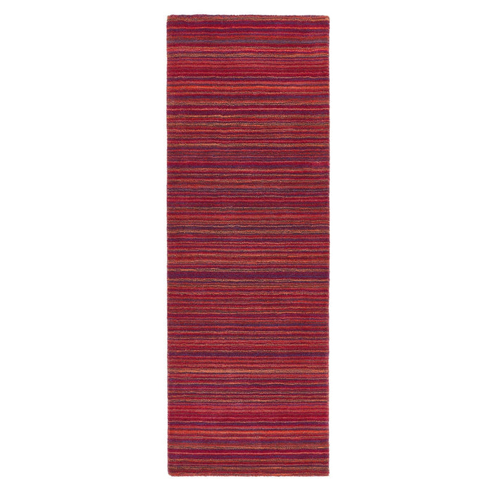 Fine Stripes Purple / Pink Modern Rugs