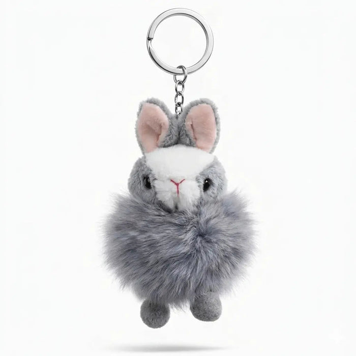 Fluffy bunny charm