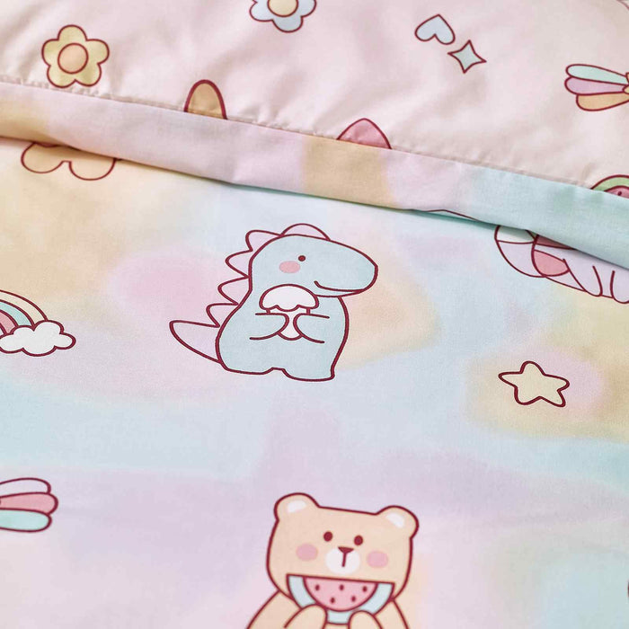 Forever Together Pastel Duvet Cover Set