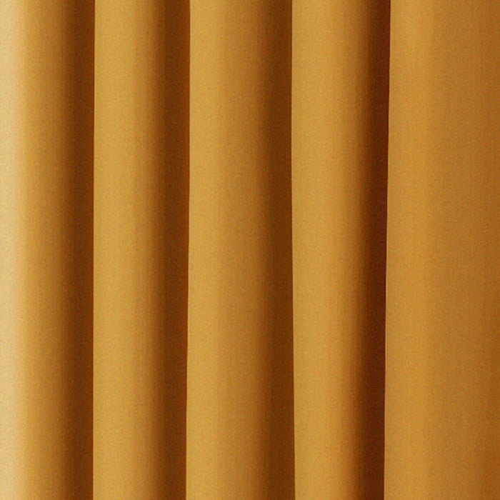 Freya Ochre Eyelet Curtains