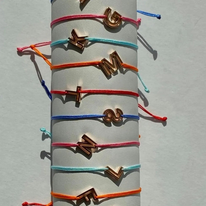 Friendship Initial Bracelet From N to Z