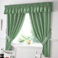 Gingham Green KiTChen Curtain