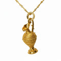 Golden Lotus Necklace