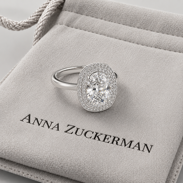 Grand Halo Ring by AZ Essentials