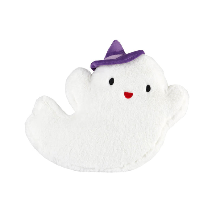 Halloween Ghosts 3D Shaped Cushion White