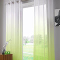 Harmony Plain Lime Voile Panel
