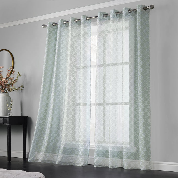 Harper Voile Sage Panel