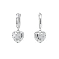 Heart Throb Drops in Platinum