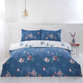 Hummingbird Micro Fiber Blue Duvet Set