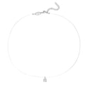 Illusion Drop Necklace Diamond Crystalline
