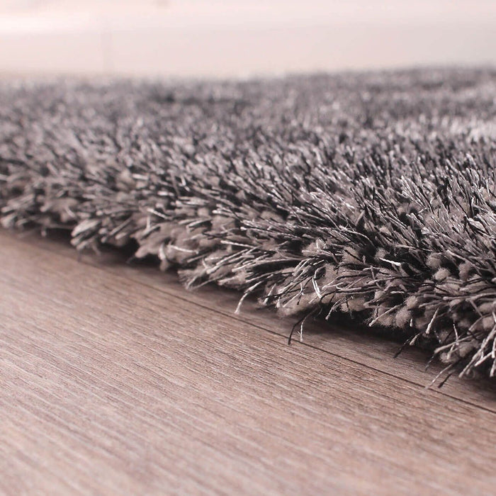 Indigo Plain Charcoal Rugs