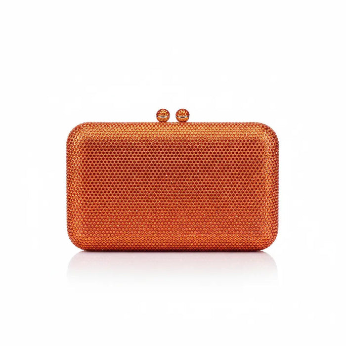 Joie de Vivre Clutch in Orange