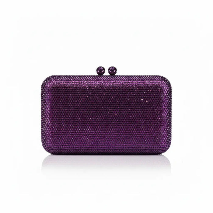 Joie de Vivre Clutch in Purple