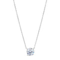 Just Like Diamond Only Better Necklace in 2 Carat