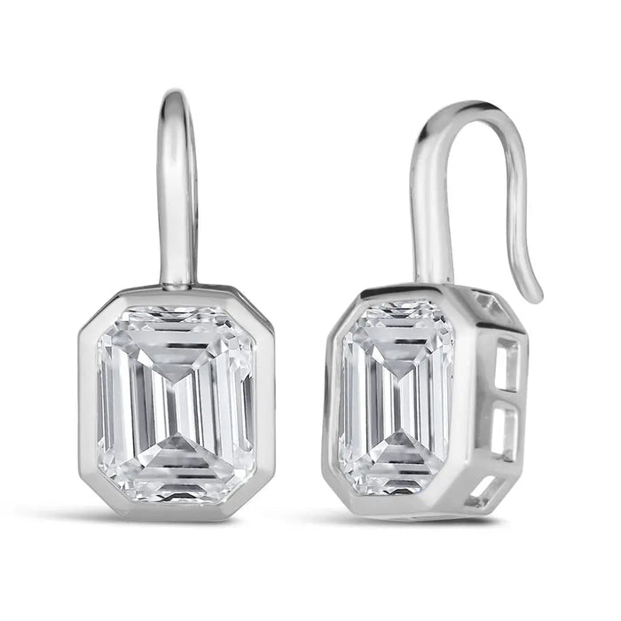Kelly Diamond Crystalline Drops In Platinum