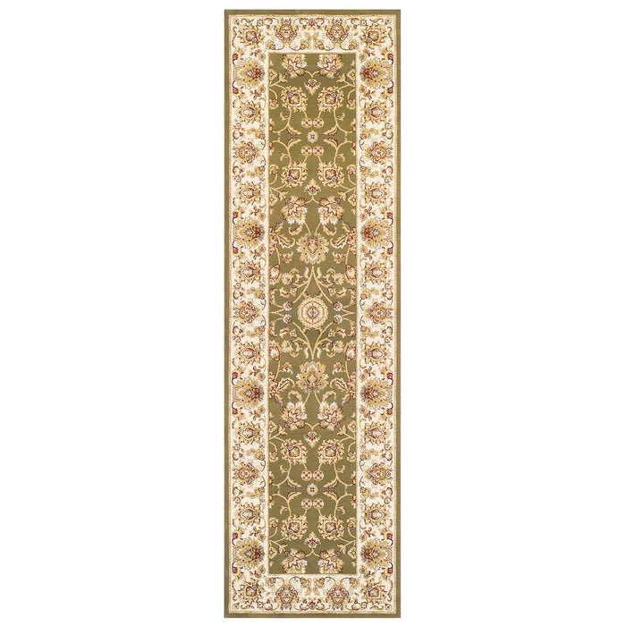 68 x 235cm Runner / Green / Abstract