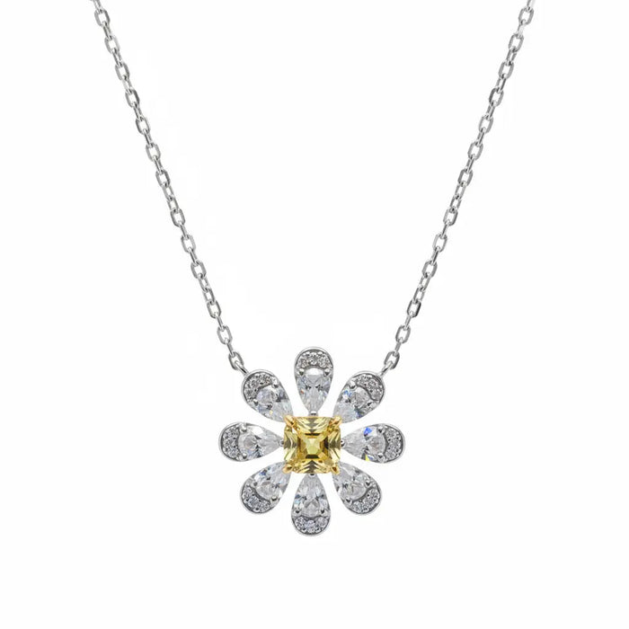 La Marguerite Necklace In Yellow Bel air bloom