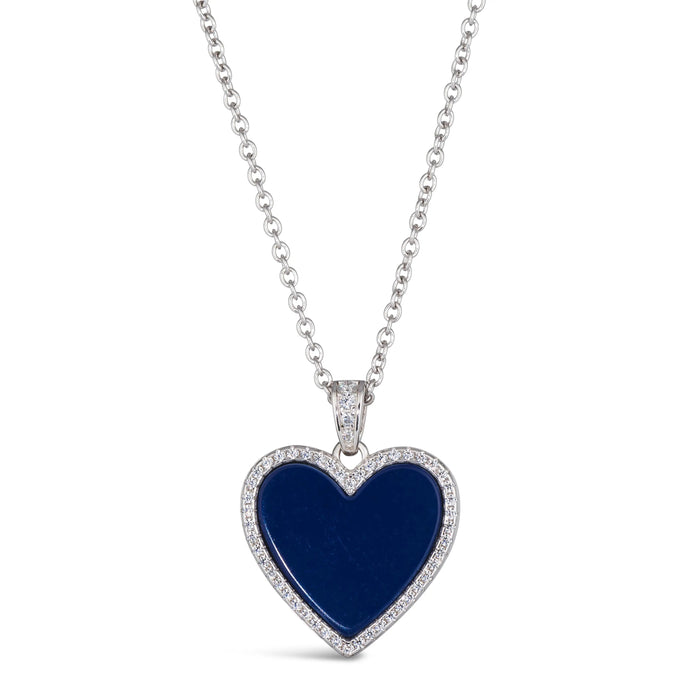 Lapis Lazuli Heart Necklace
