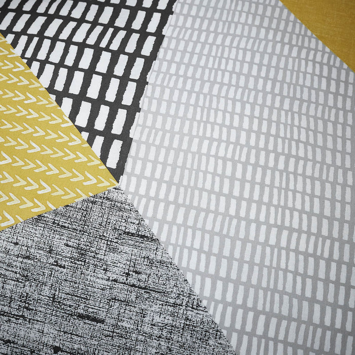 Larrson Geo Ochre Duvet Set