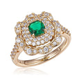 Lina Emerald Ring by AZ Essentials