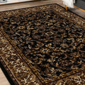 Maestro Beluchi Black Traditional Rug