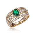 Maya Emerald Ring by AZ Essentials