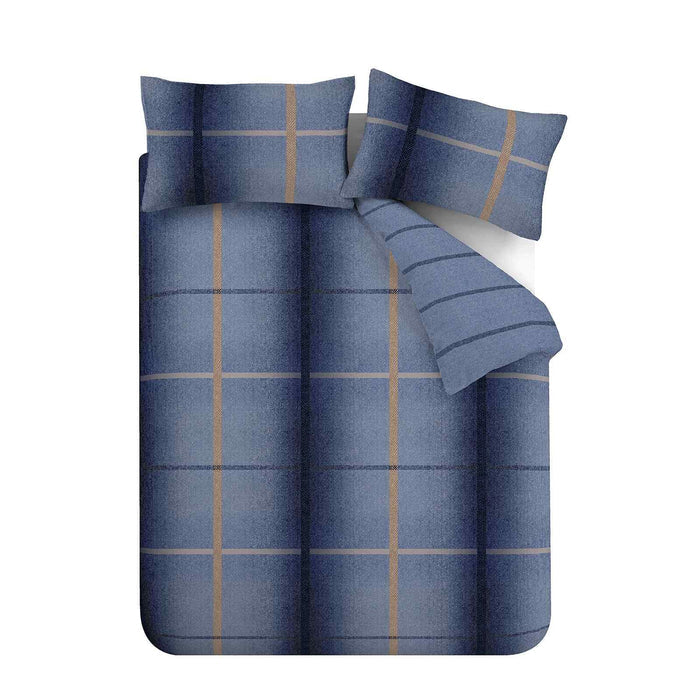 Melrose Tweed Blue Duvet Set