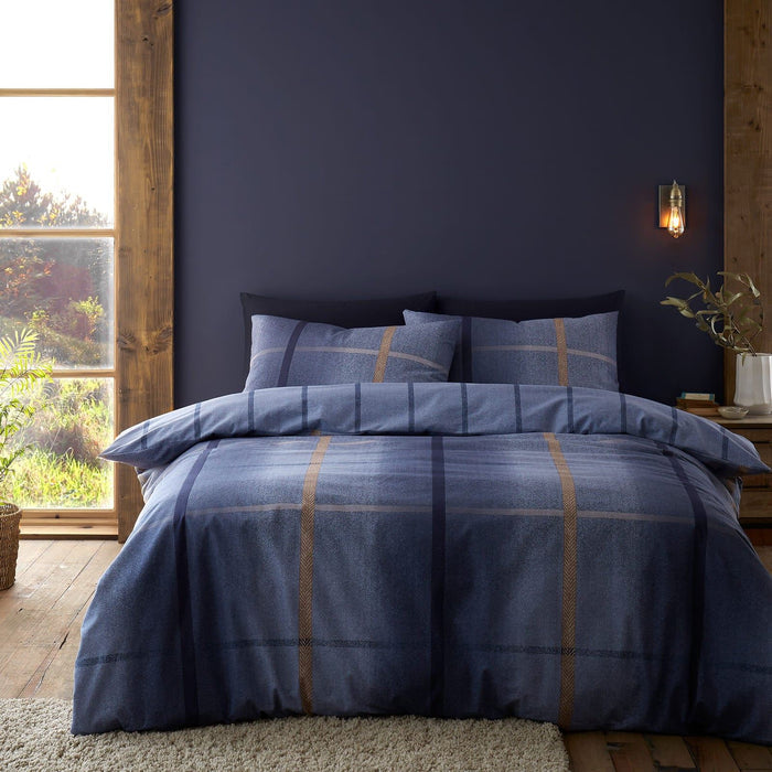 Melrose Tweed Blue Duvet Set