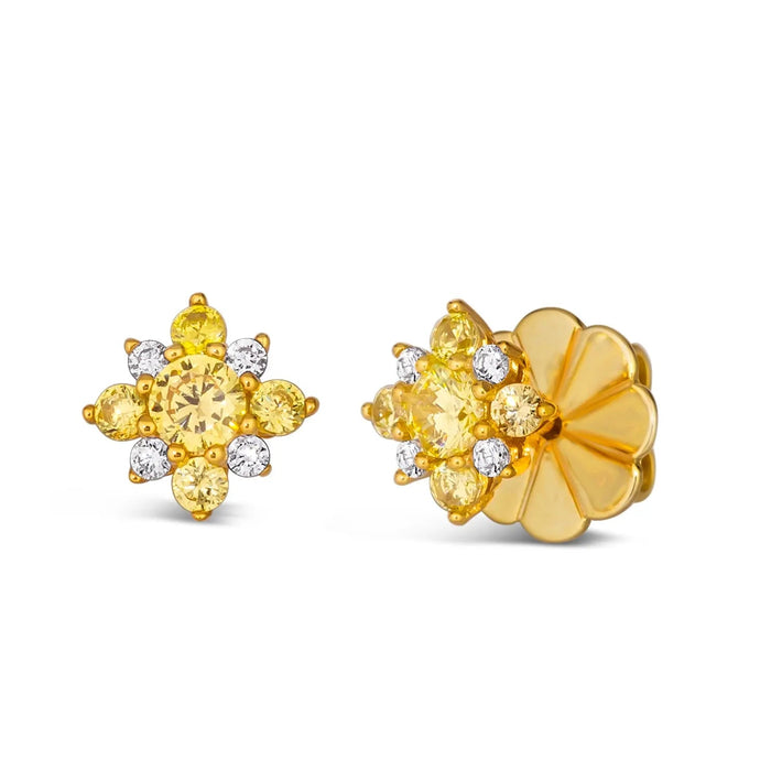 Mini Aster Diamond Crystalline Studs