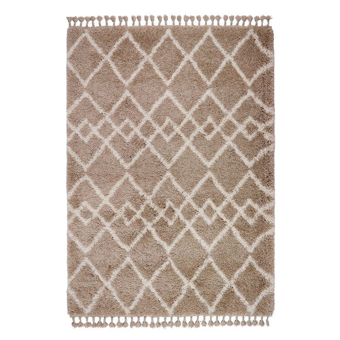 Morocco Beige/Ivory Modern Rugs