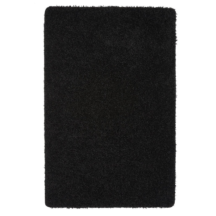 My Rugs Black Plain Rugs