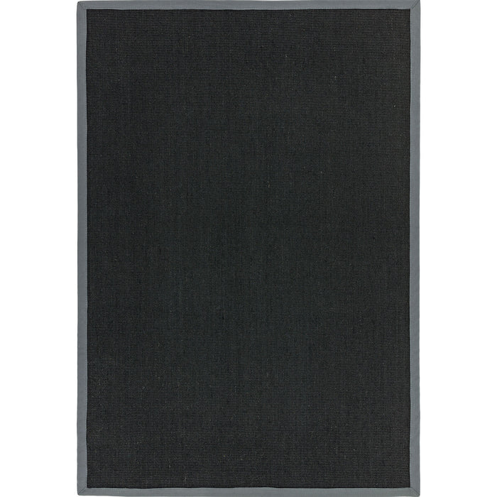 Asiatic Sisal Black / Grey Rug