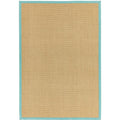 Asiatic Sisal Linen / Aqua Rug