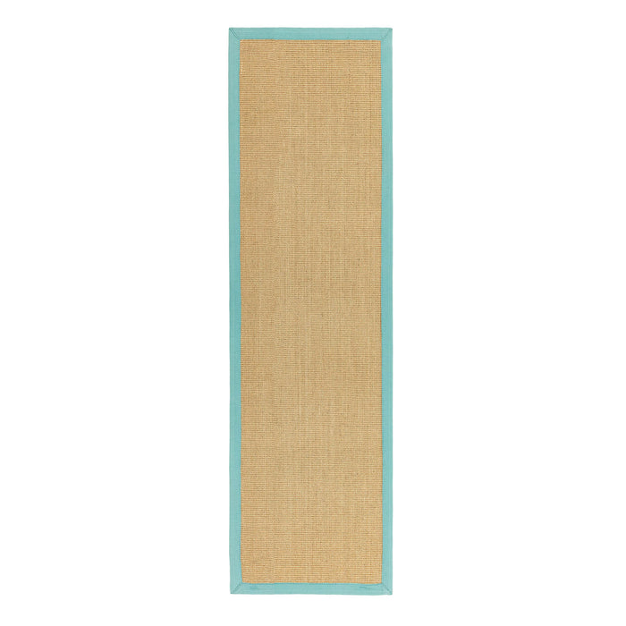 Asiatic Sisal Linen / Aqua Rug