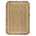 Naturals Border Natural/Bleach Rug - 120x170