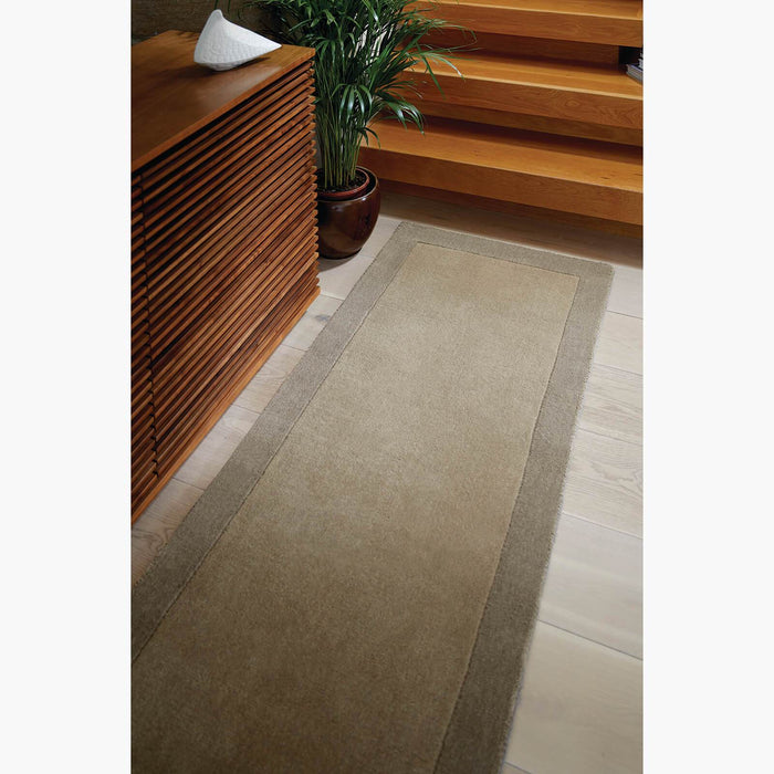 Origins Border Taupe Rug
