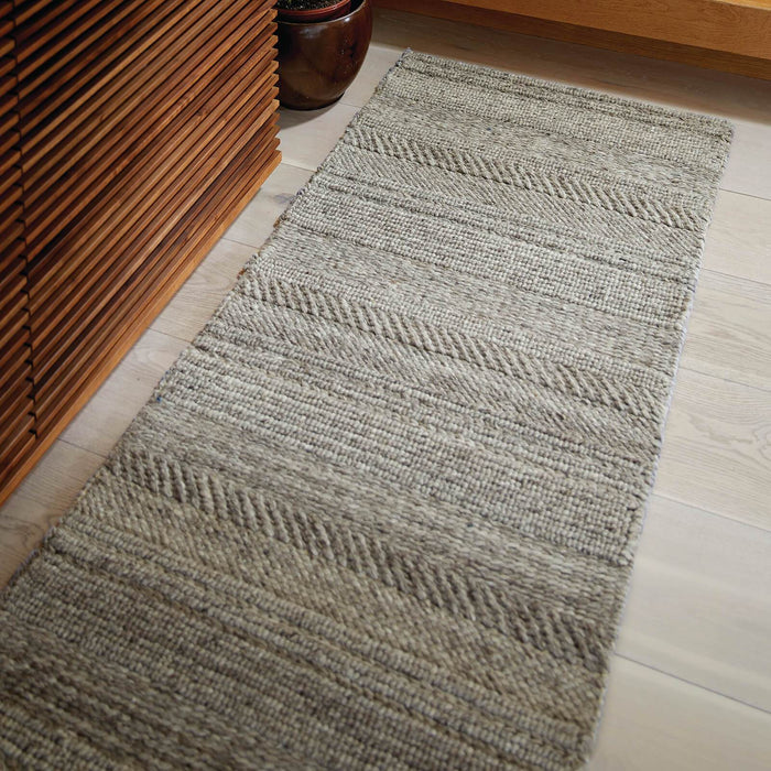 Origin Chunky Knit Natural/Grey Rug