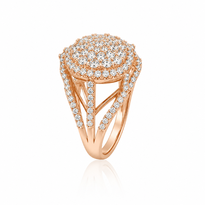 Pavé Dome Cocktail Ring by AZ Essentials