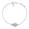 Pave Mini Hamsa Bracelet