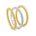 Pebble Beach Stack in Gold