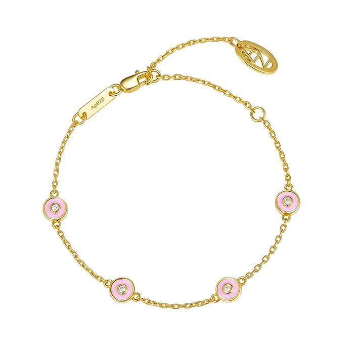 Petit Bubble Bracelet in Pink