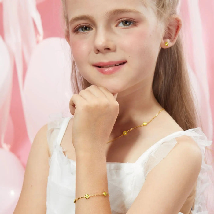 Petit Bubble Bracelet in Yellow