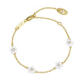 Petit Daisy White Bracelet
