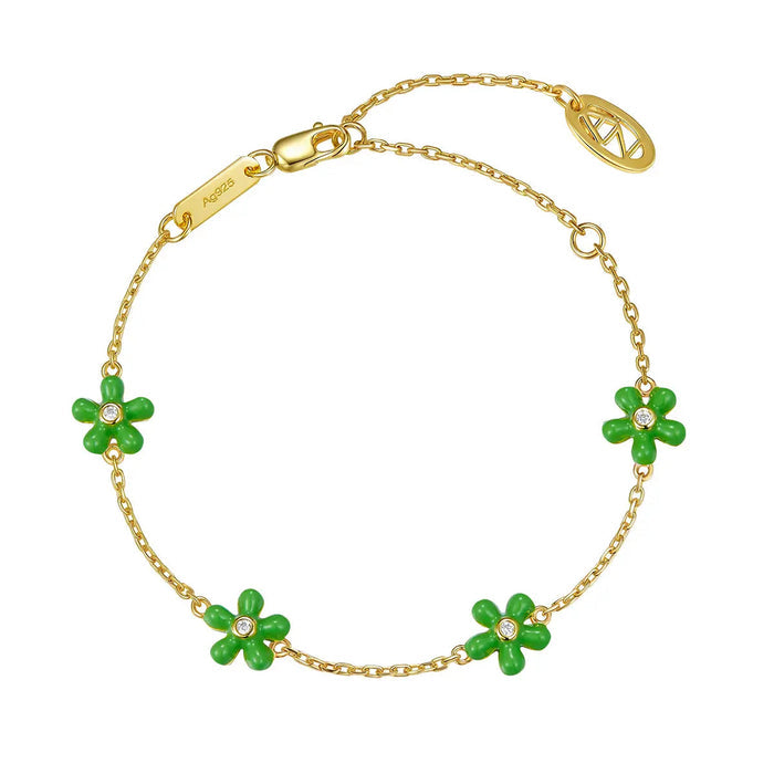 Petit Rosie Bracelet in Green